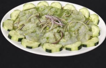 Camarones en Aguachile