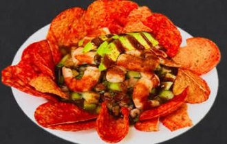 Tostitos con Camarón